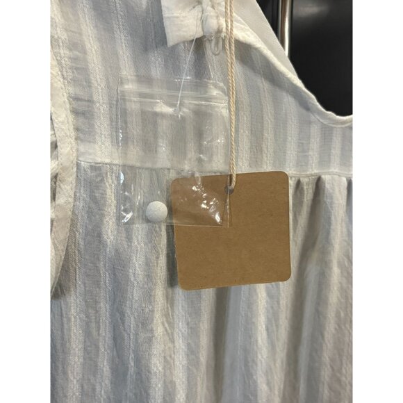 Blu Pepper Floral Embroidery Yoke Ruffed Sleeves Blouse Fiesta Pink Orange Teal - Picture 5 of 8